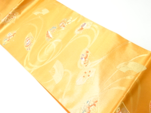 JAPANESE HIRAKI NAGOYA OBI / WOVEN TREASURES